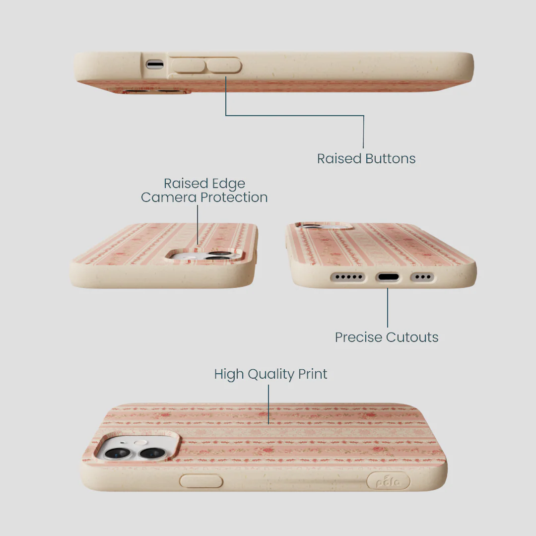 Seashell Opulent Lines iPhone 12/ iPhone 12 Pro Case - Image 3