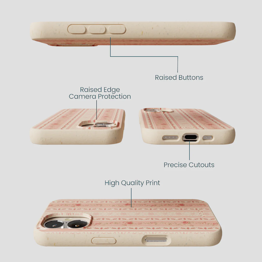 Seashell Opulent Lines iPhone 16 Case - Image 3