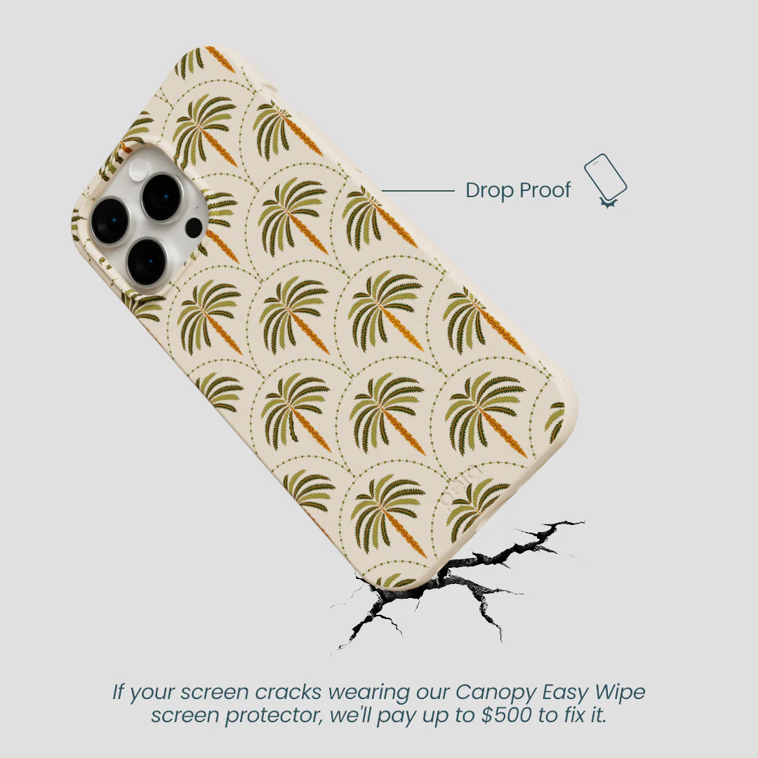 Seashell Palm Reverie iPhone 14 Pro Max Case - Image 5