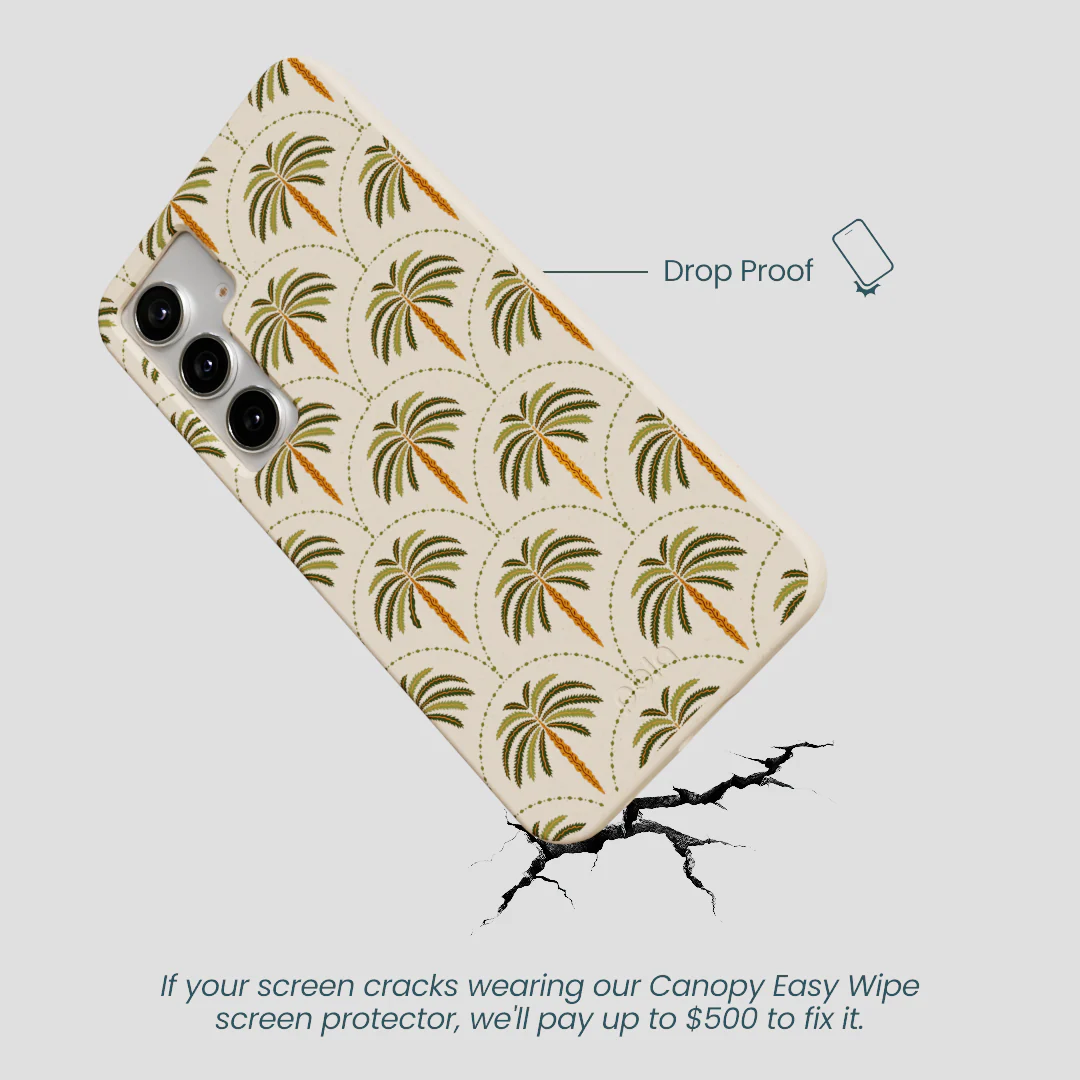 Seashell Palm Reverie Samsung Galaxy S25+(Plus) Case - Image 5