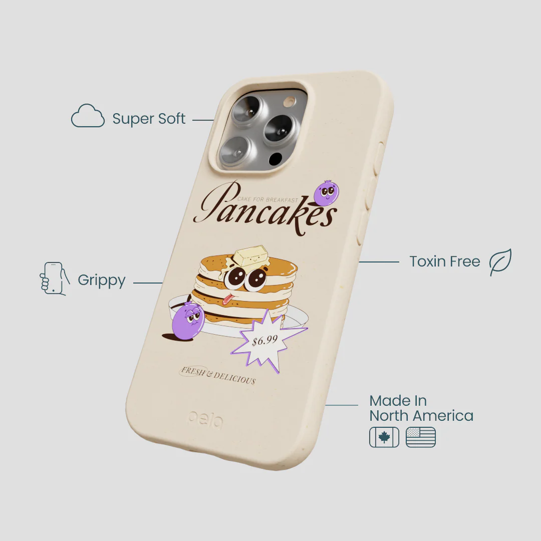 Seashell Pancake Time iPhone 16 Pro Case - Image 4