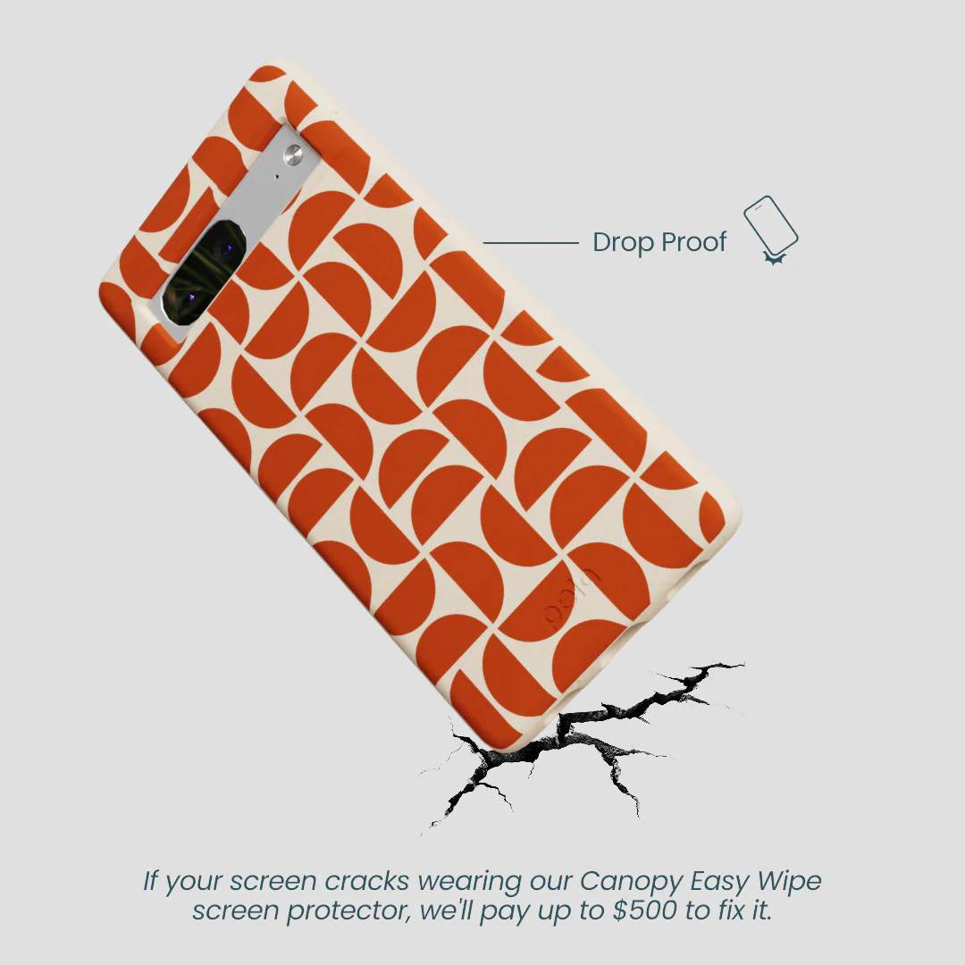 Seashell Paprika Play Google Pixel 7a Case - Image 5