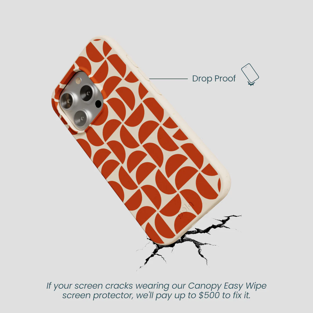 Seashell Paprika Play iPhone 16 Pro Case - Image 5