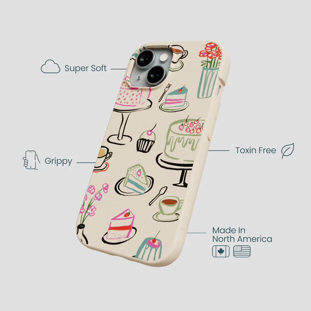 Seashell Pastry Hour iPhone 15 Case - Image 4
