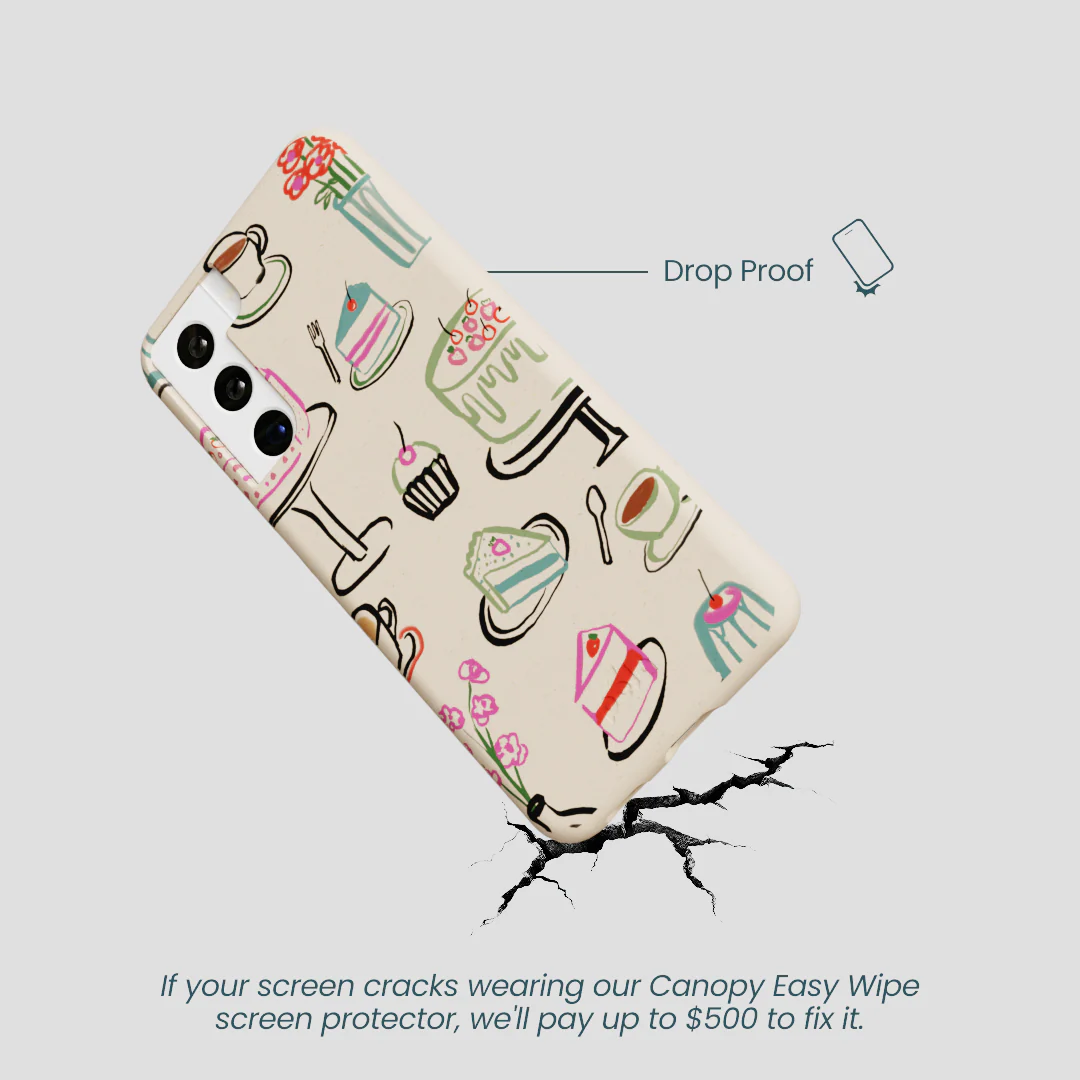 Seashell Pastry Hour Samsung Galaxy S21 Case - Image 5