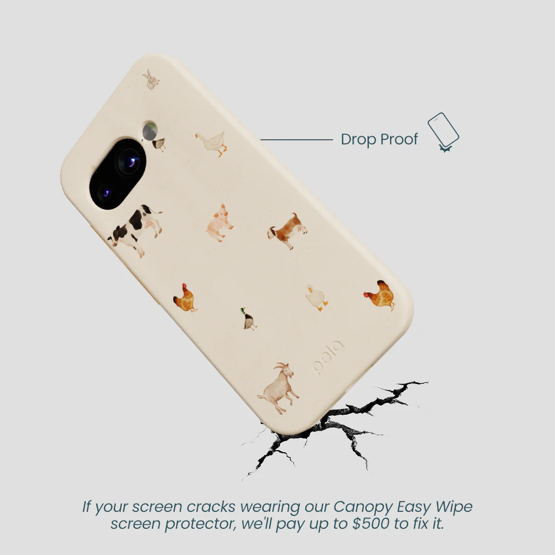 Seashell Pasture Party Google Pixel 9a Case - Image 4