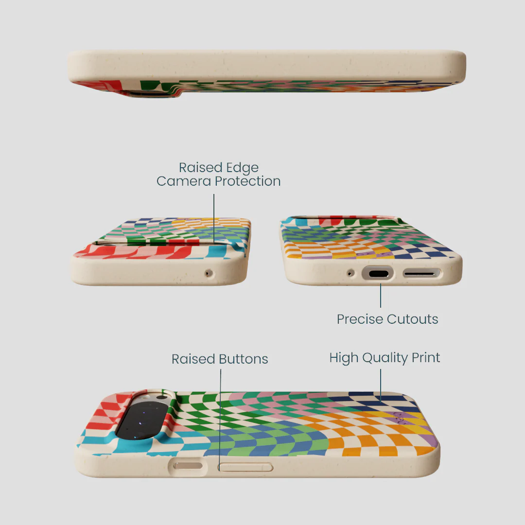 Seashell Patchwork Google Pixel 9/9 Pro Case - Image 2