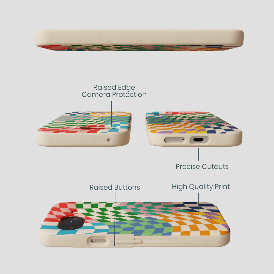 Seashell Patchwork Google Pixel 9a Case - Image 3