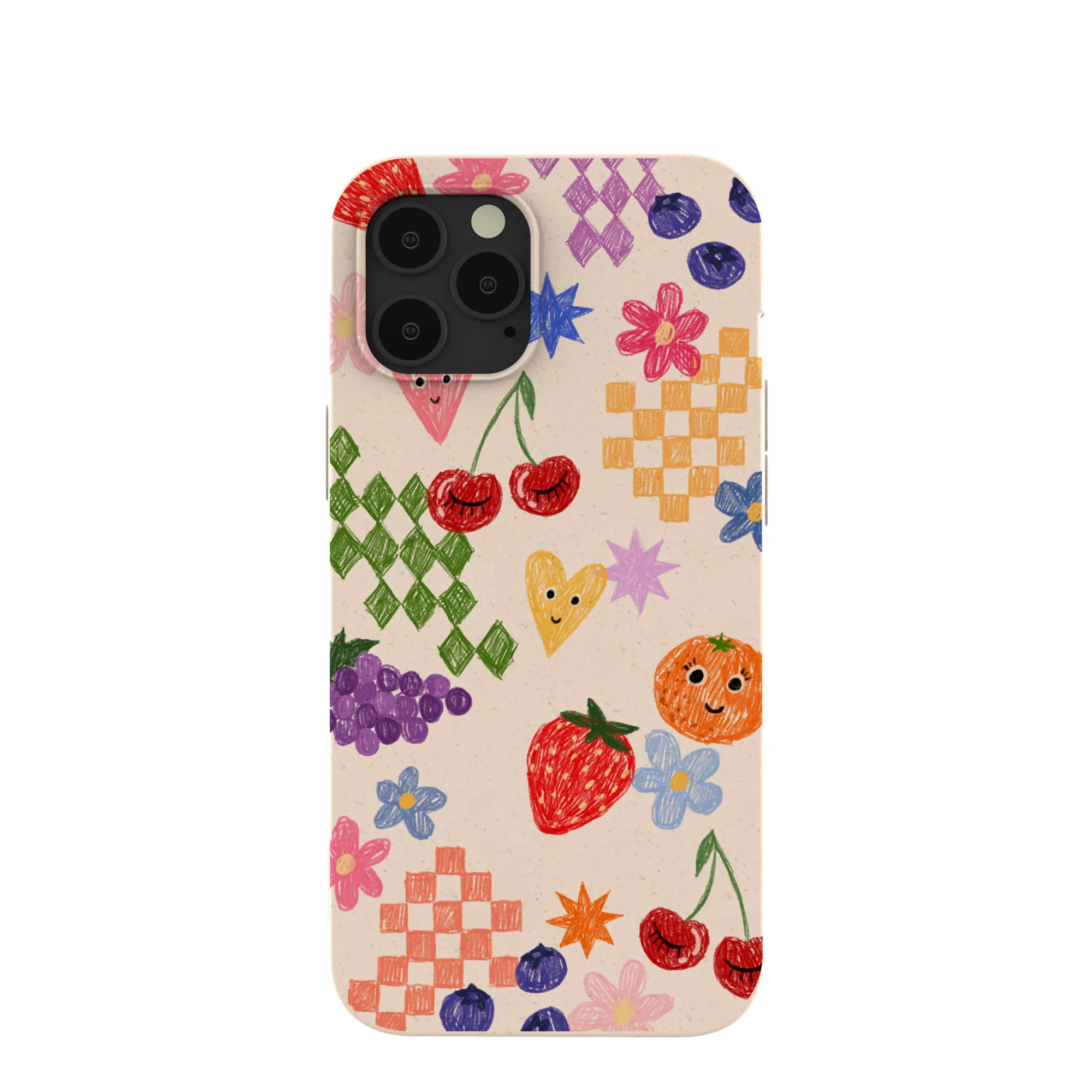 Seashell Pencil Doodles iPhone 12 Pro Max Case
