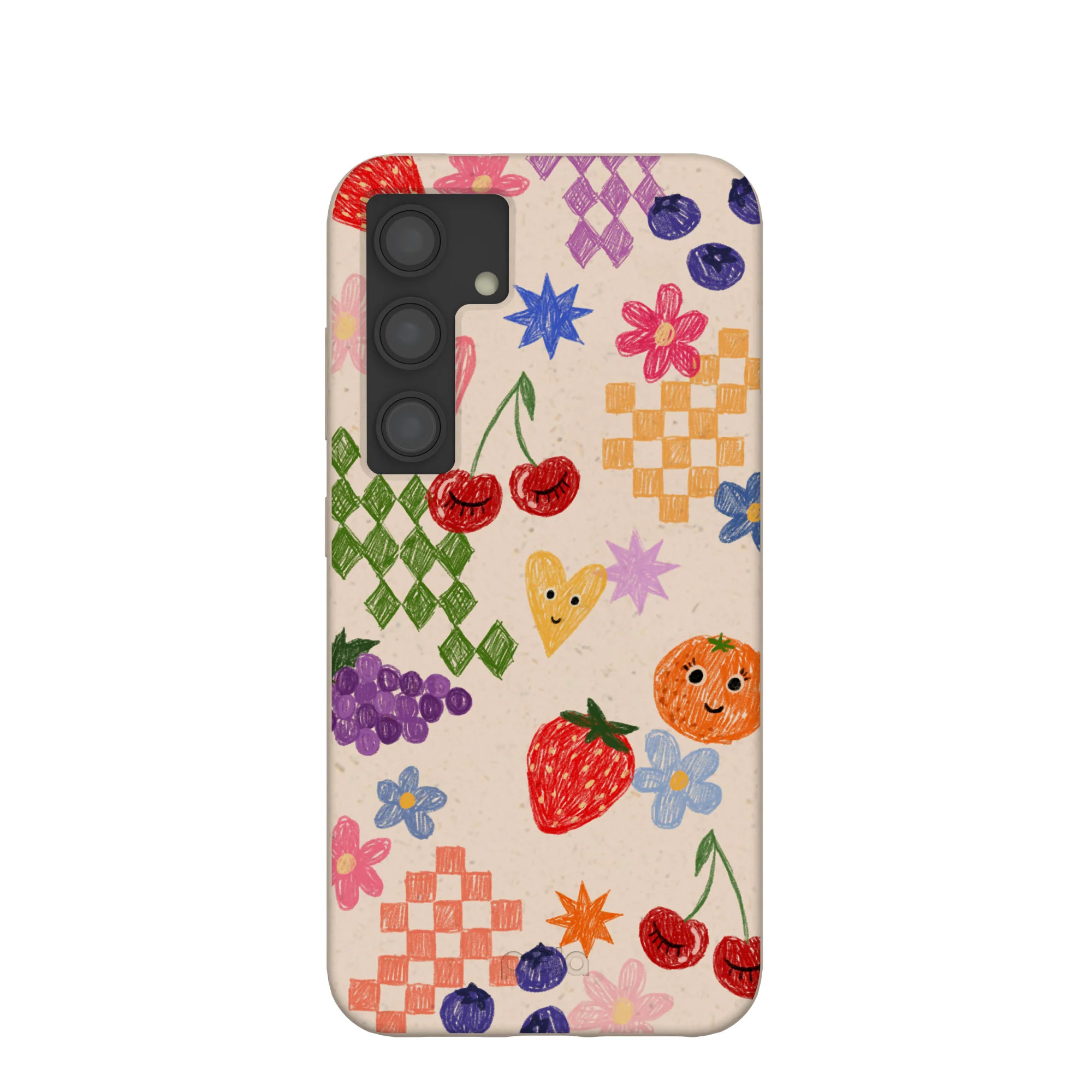 Seashell Pencil Doodles Samsung Galaxy S24 Case