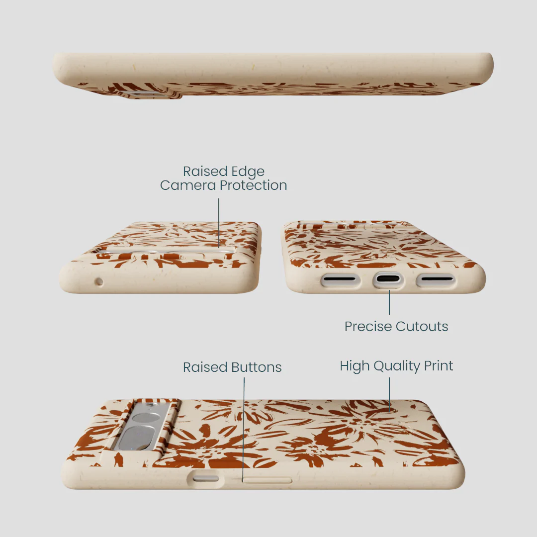 Seashell Petal Burst Google Pixel 7 Pro Case - Image 3