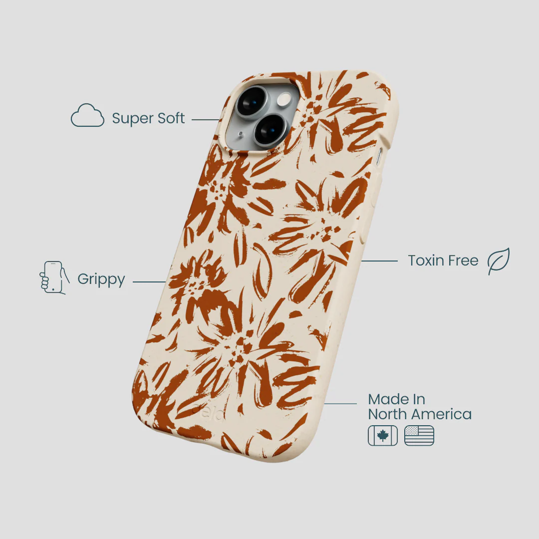 Seashell Petal Burst iPhone 14 Case - Image 4