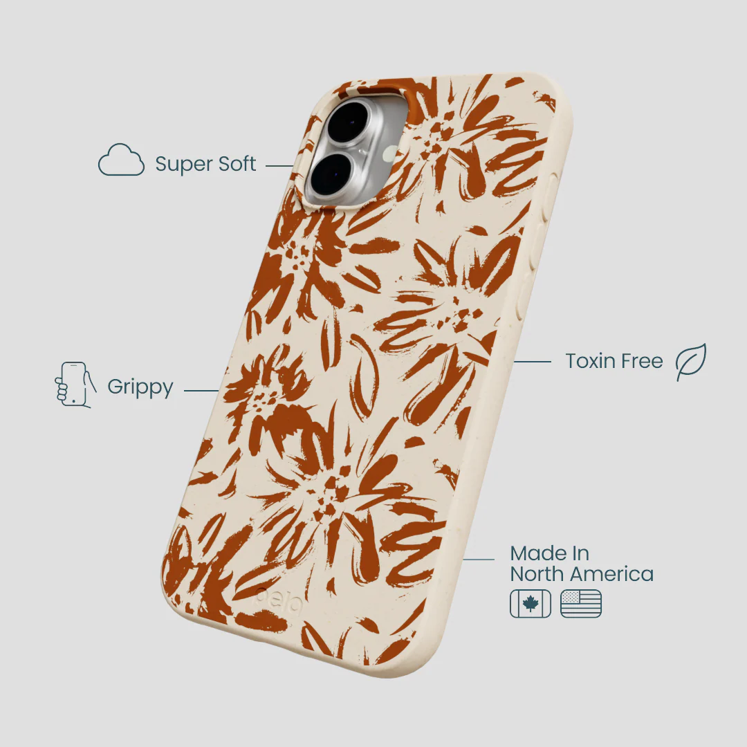 Seashell Petal Burst iPhone 16 Plus Case - Image 4