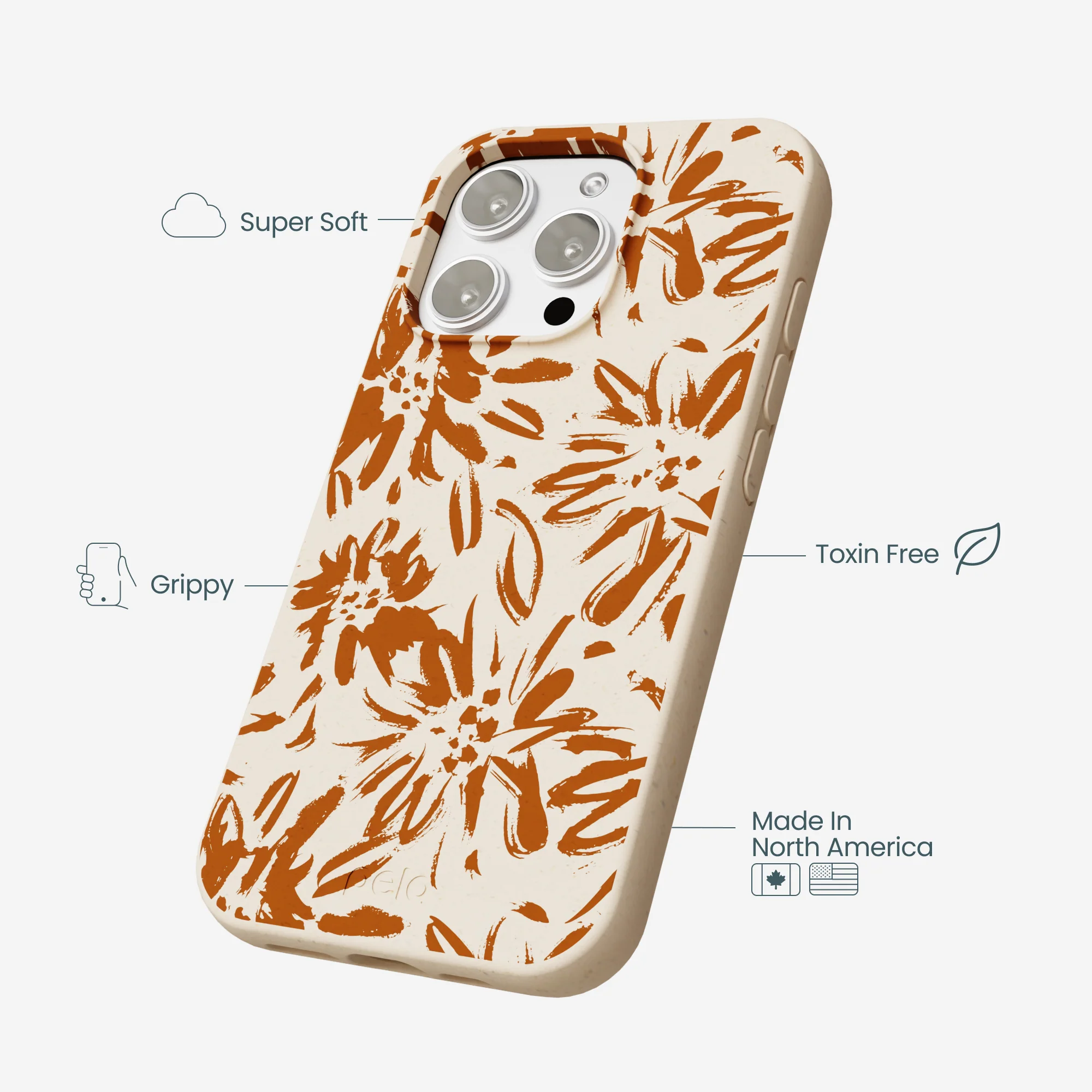 Seashell Petal Burst iPhone 16 Pro Max Case - Image 4