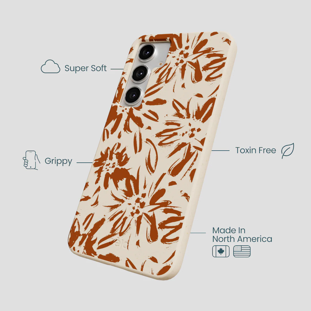 Seashell Petal Burst Samsung Galaxy S25+(Plus) Case - Image 4