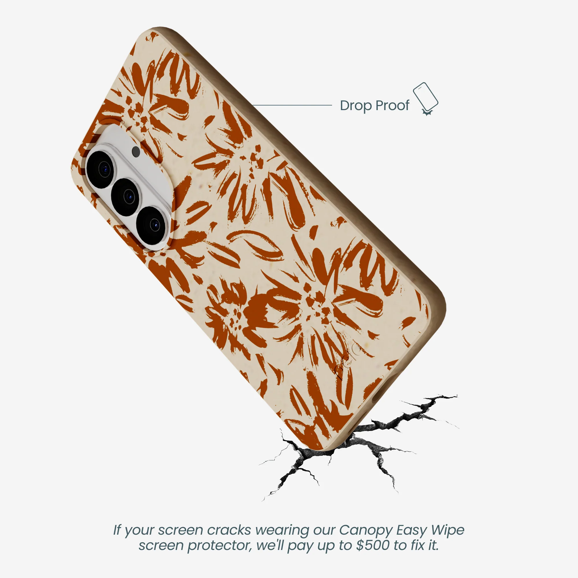 Seashell Petal Burst Samsung Galaxy S26 Case - Image 5