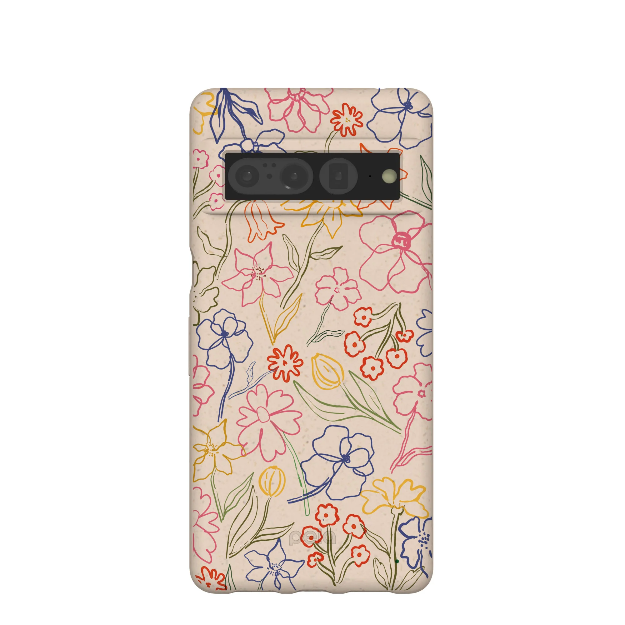 Seashell Petals Sketch Google Pixel 7 Pro Case