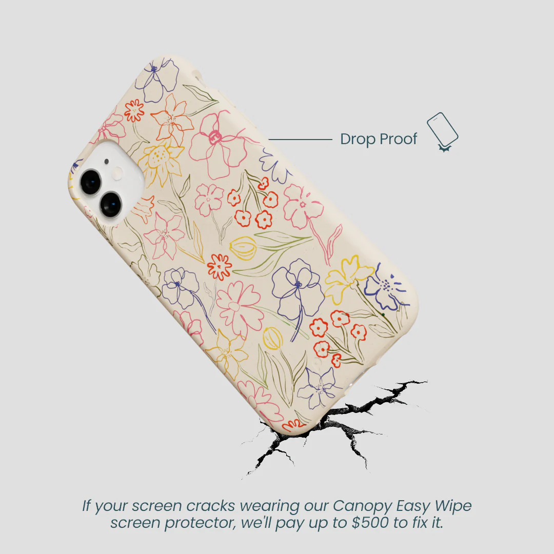 Seashell Petals Sketch iPhone 11 Case - Image 5