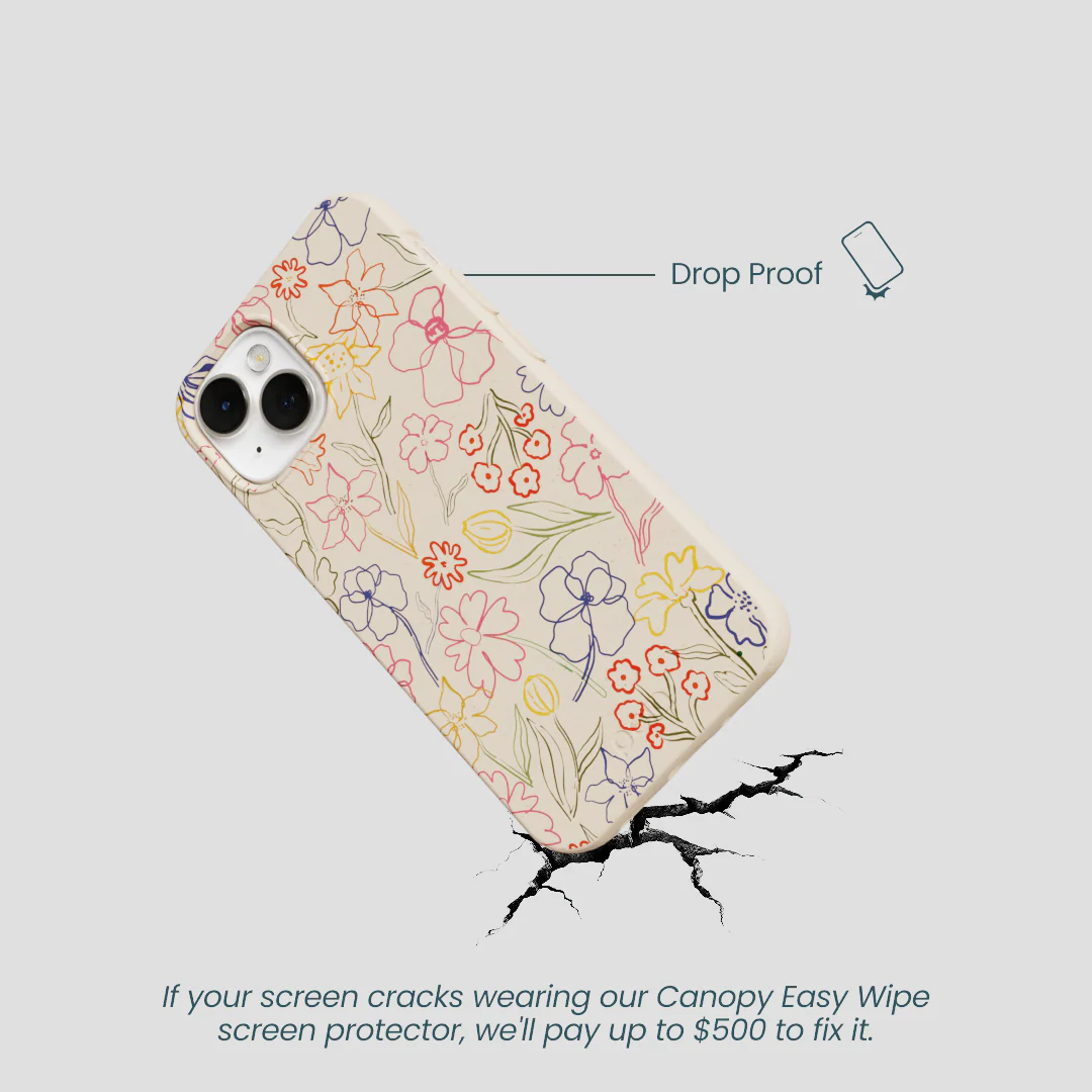 Seashell Petals Sketch iPhone 13 Mini Case - Image 5