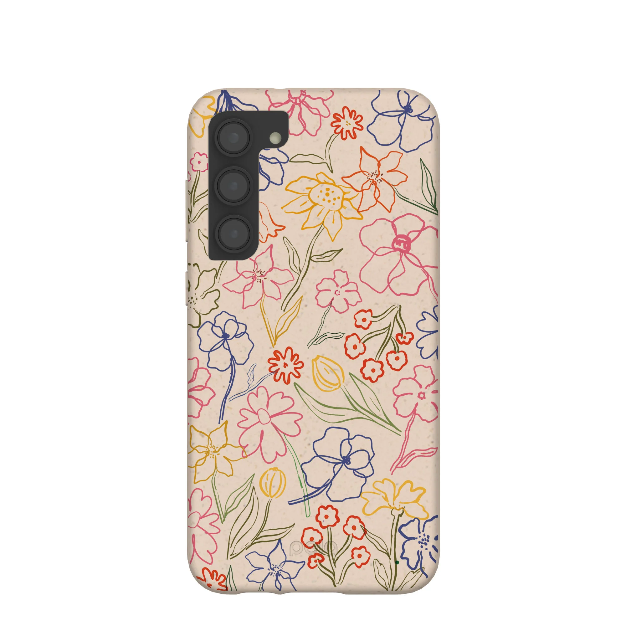 Seashell Petals Sketch Samsung Galaxy S23+(Plus) Case