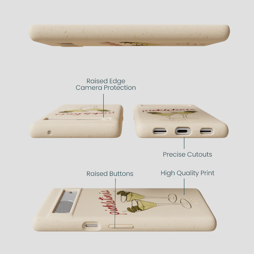 Seashell Pickletinis Google Pixel 7 Case - Image 3