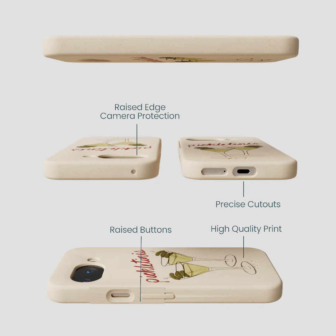 Seashell Pickletinis Google Pixel 9a Case - Image 3