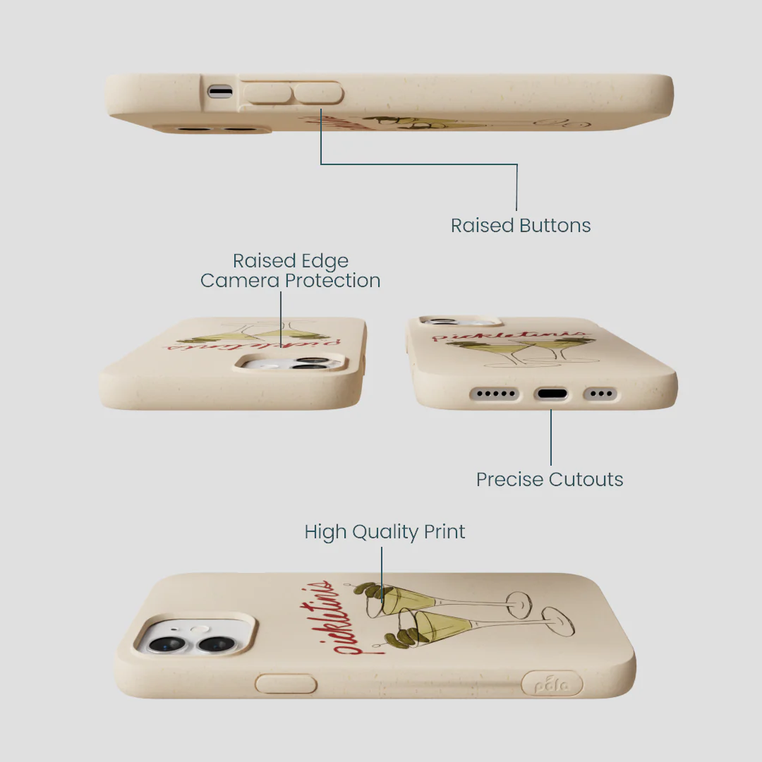 Seashell Pickletinis iPhone 12/ iPhone 12 Pro Case - Image 3