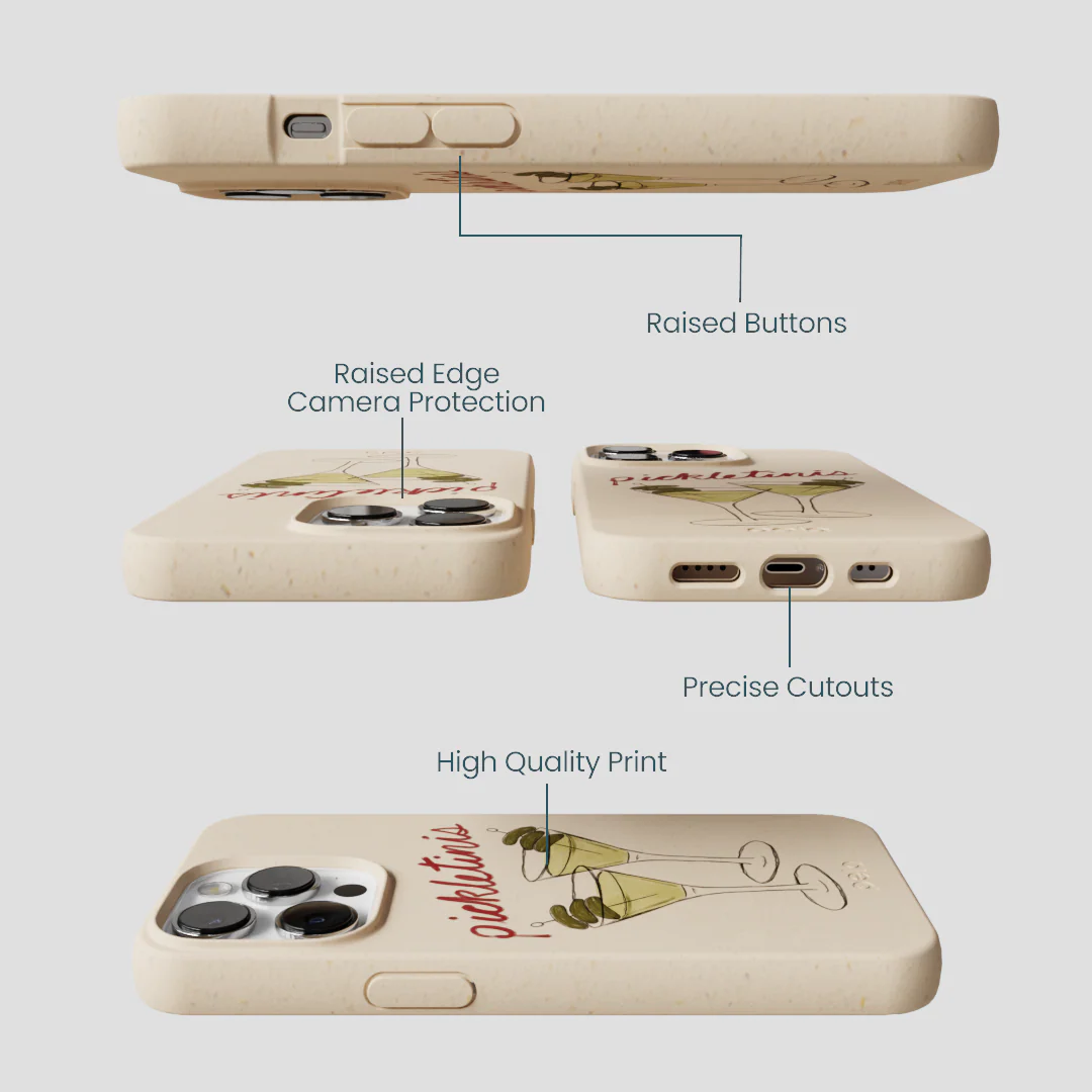 Seashell Pickletinis iPhone 13 Pro Max Case - Image 3