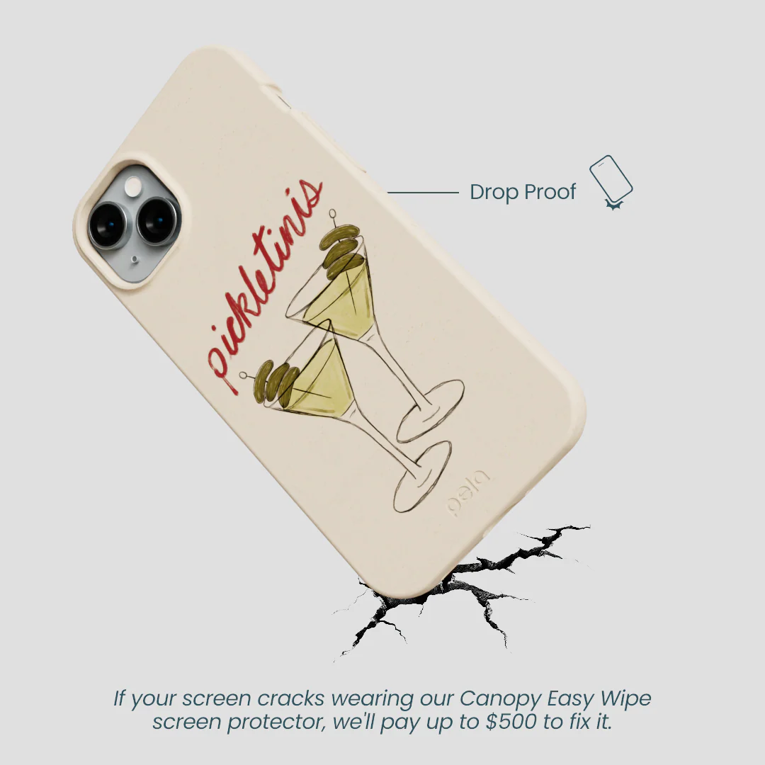 Seashell Pickletinis iPhone 14 Plus Case - Image 5