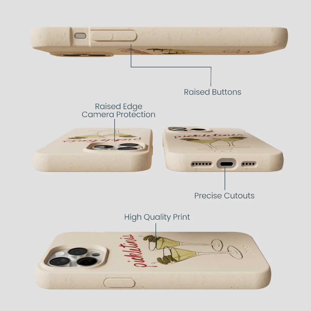 Seashell Pickletinis iPhone 14 Pro Max Case - Image 3