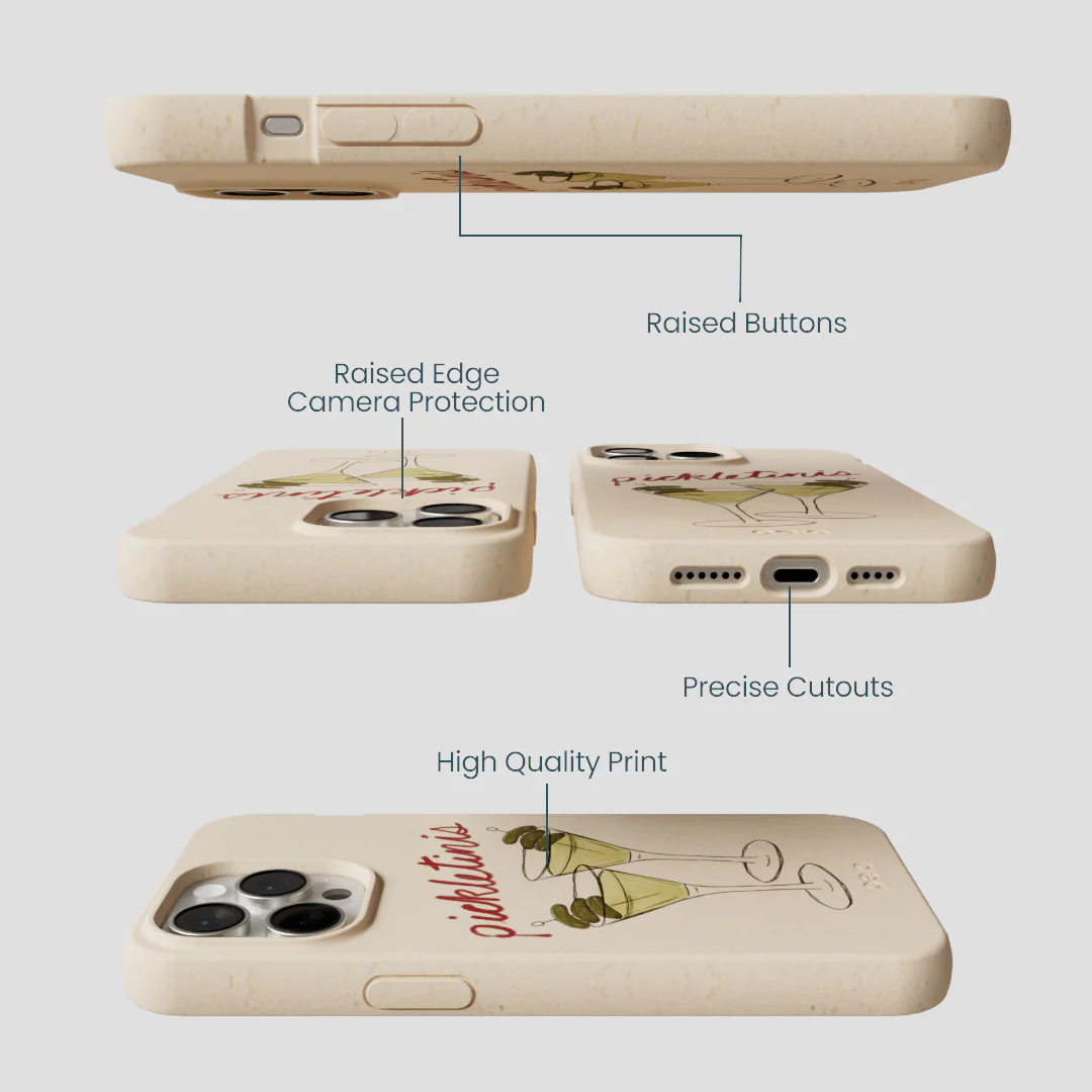 Seashell Pickletinis iPhone 15 Pro Max Case - Image 3