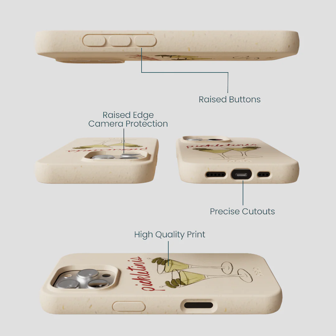 Seashell Pickletinis iPhone 16 Pro Case - Image 3