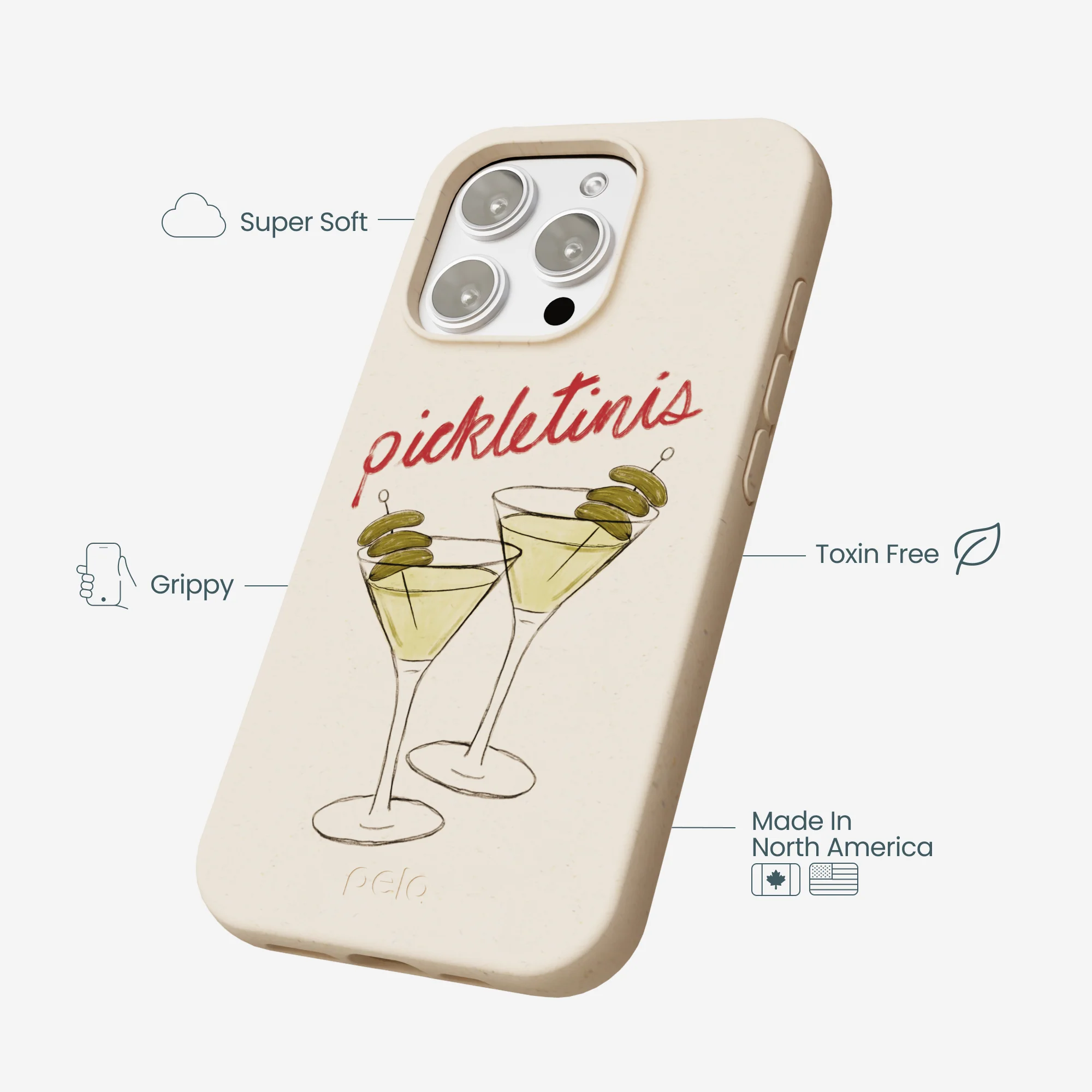 Seashell Pickletinis iPhone 16 Pro Max Case - Image 4