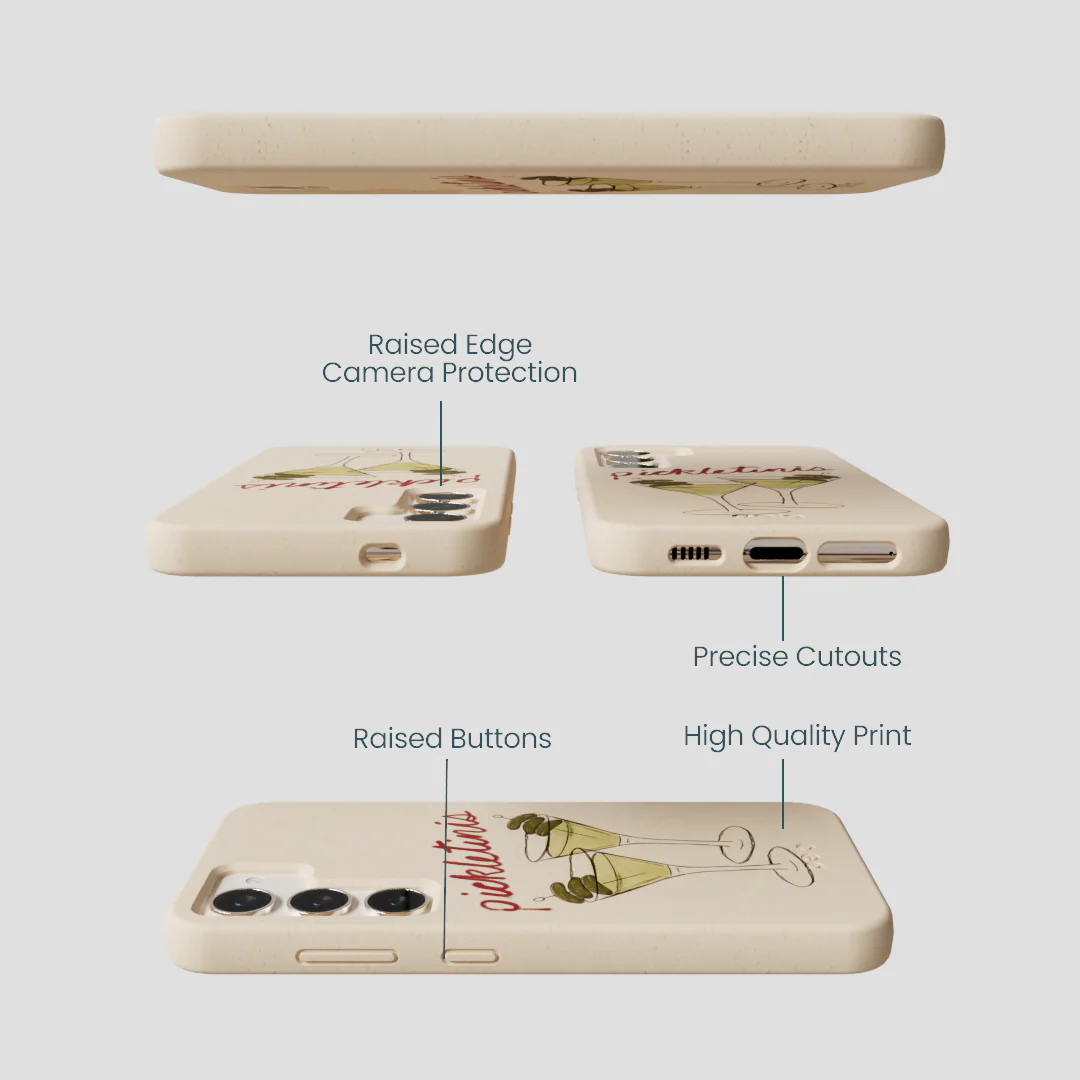 Seashell Pickletinis Samsung Galaxy S24 Case - Image 3