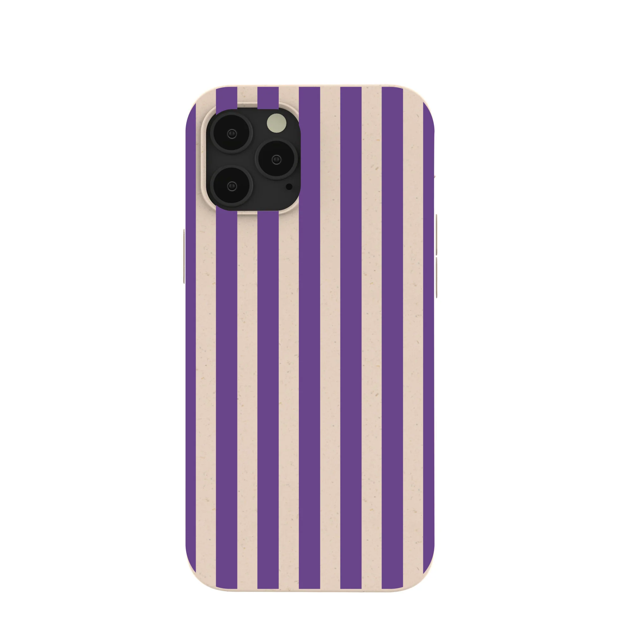 Seashell Plum Stripes iPhone 12 Pro Max Case