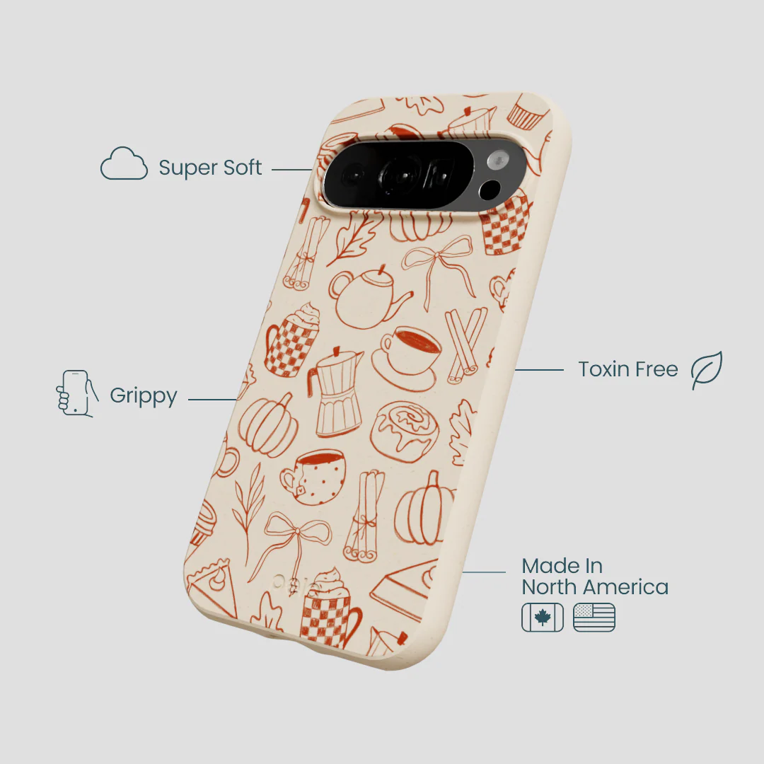 Seashell Pumpkin Spice Google Pixel 10/10 Pro Case - Image 4