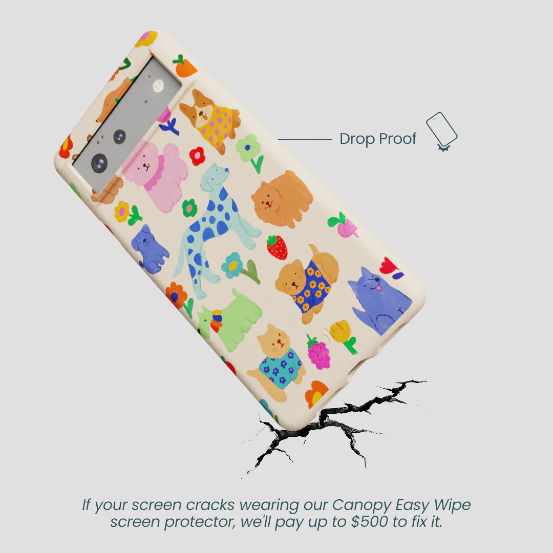 Seashell Pup Bloom Google Pixel 6 Case - Image 5