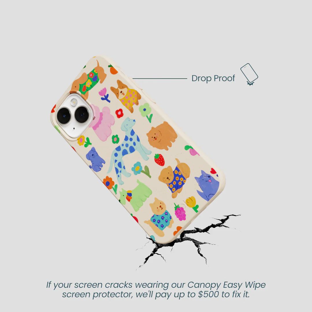 Seashell Pup Bloom iPhone 13 Mini Case - Image 5
