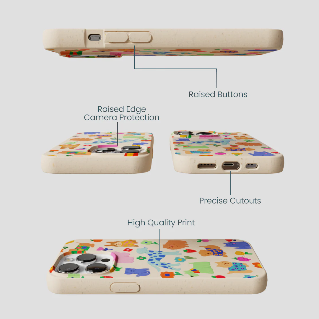 Seashell Pup Bloom iPhone 13 Pro Case - Image 3