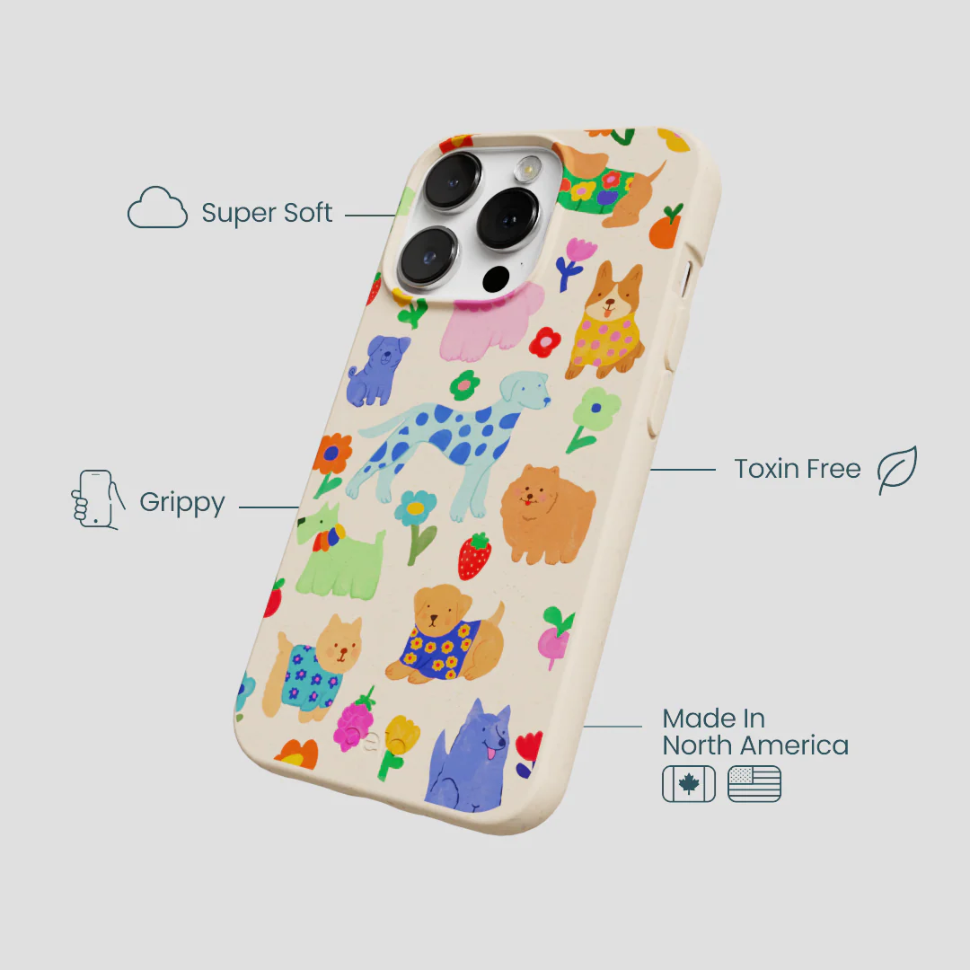 Seashell Pup Bloom iPhone 13 Pro Case - Image 4