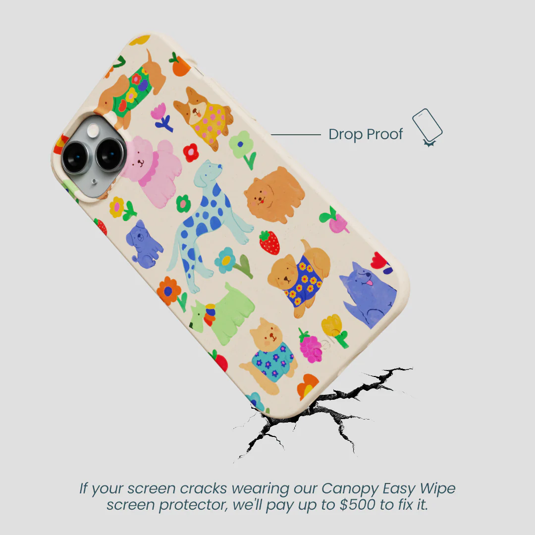 Seashell Pup Bloom iPhone 14 Plus Case - Image 5