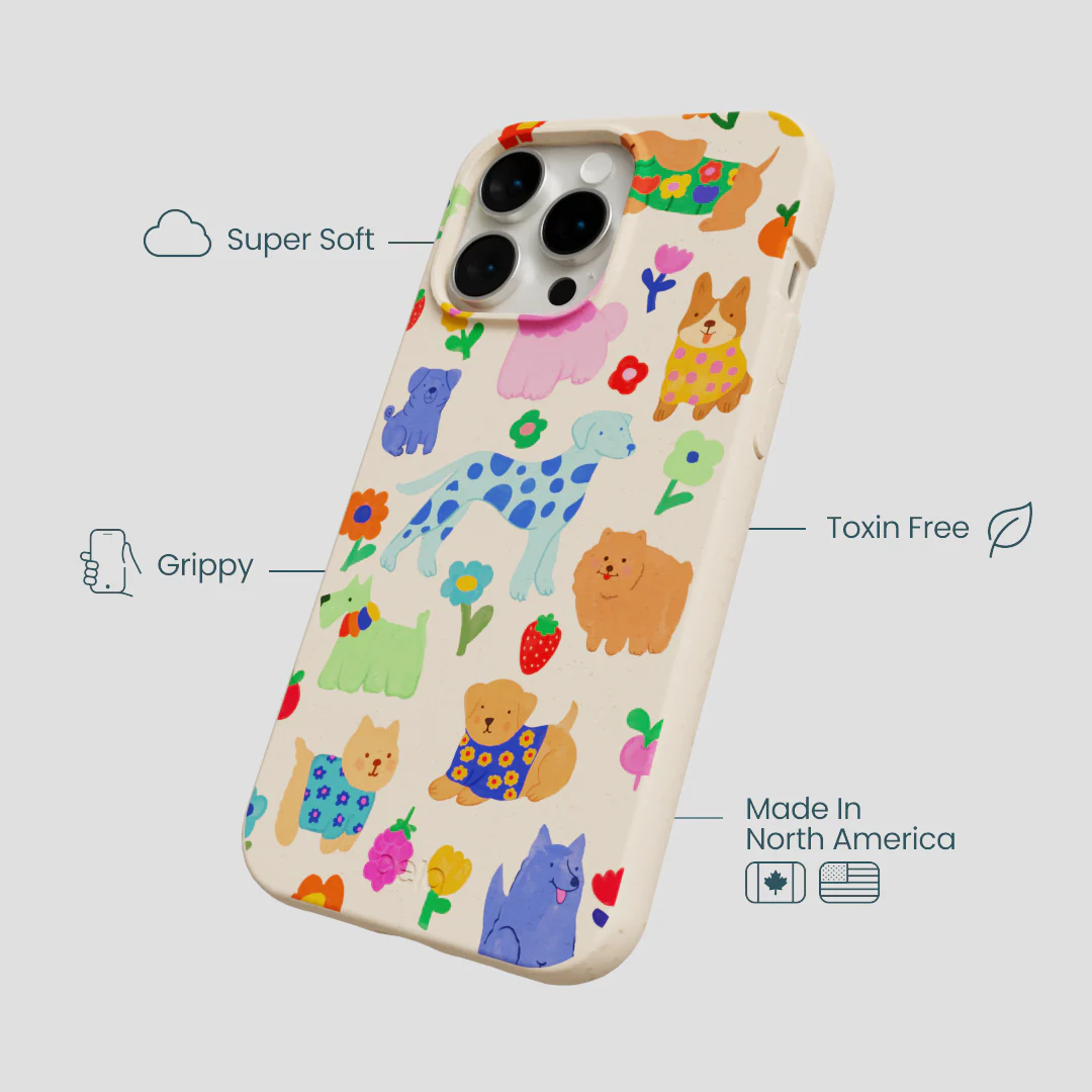 Seashell Pup Bloom iPhone 15 Pro Max Case - Image 4