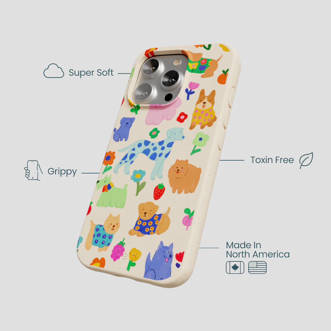 Seashell Pup Bloom iPhone 16 Pro Case - Image 4