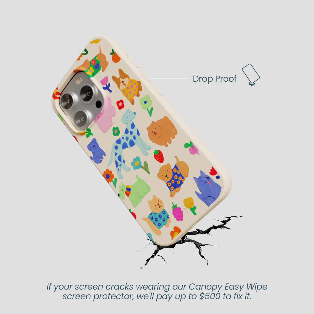 Seashell Pup Bloom iPhone 16 Pro Case - Image 5