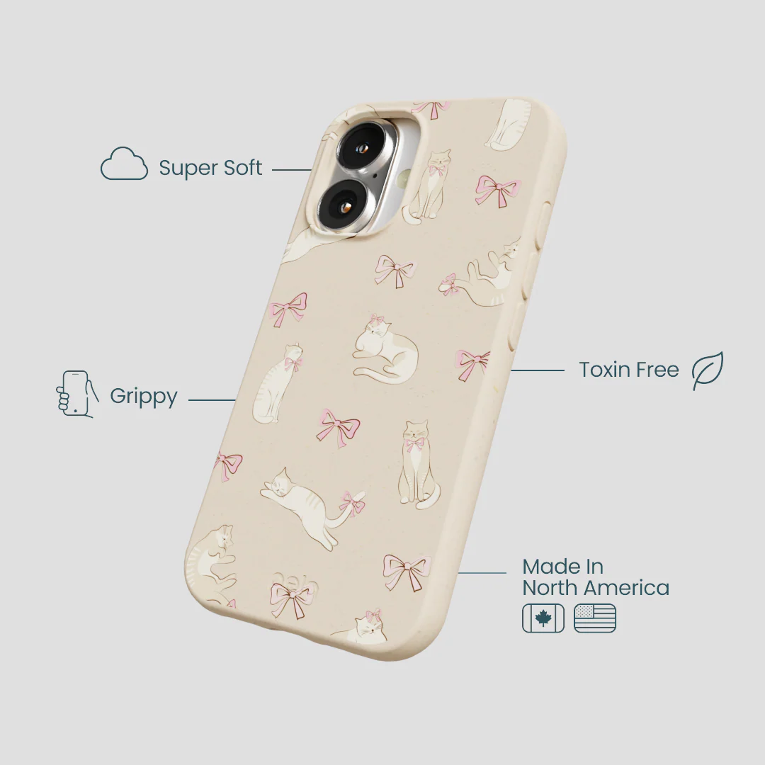 Seashell Purrfect iPhone 16 Case - Image 4