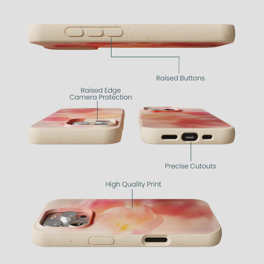Seashell Radiate iPhone 16 Pro Case - Image 3