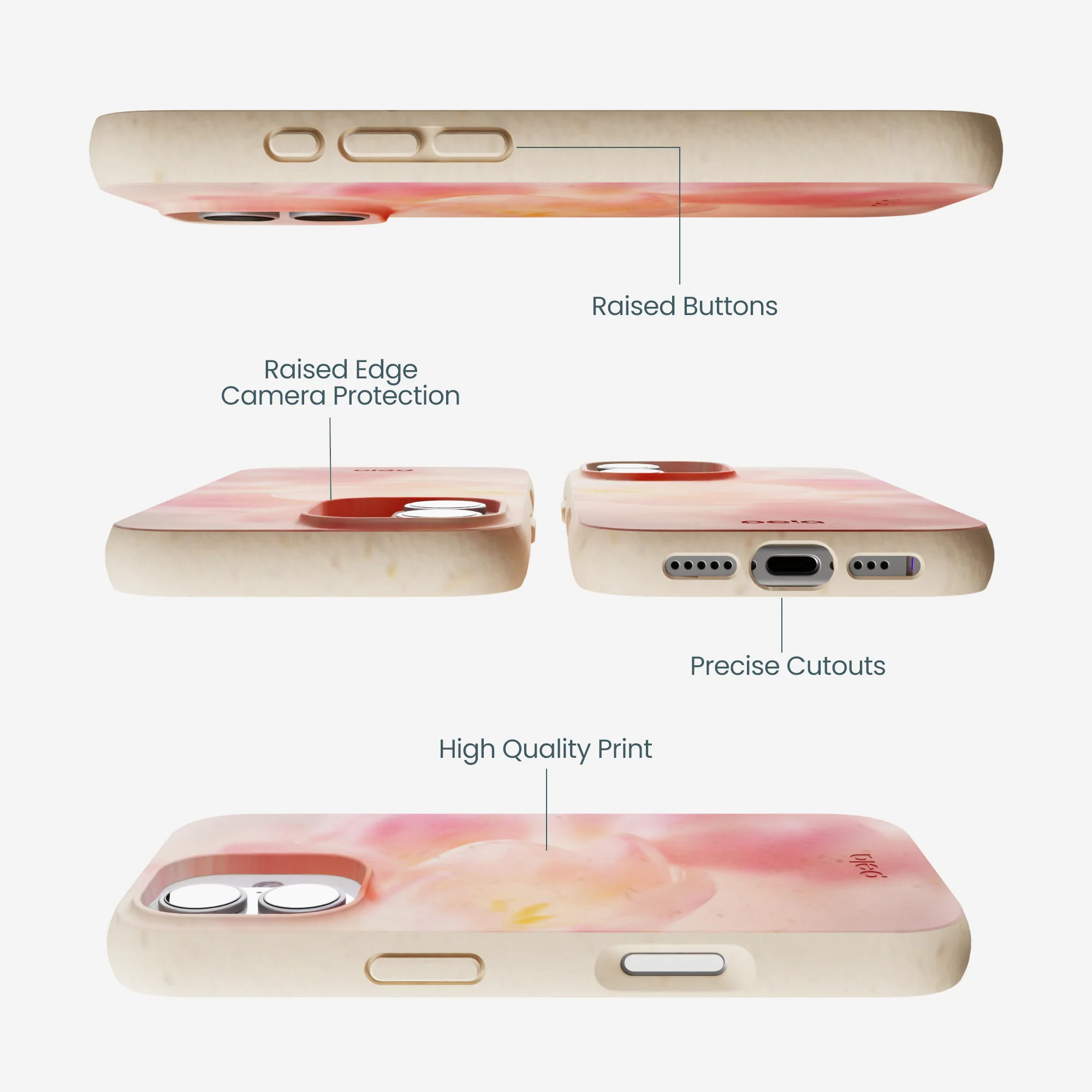 Seashell Radiate iPhone 17 Case - Image 3