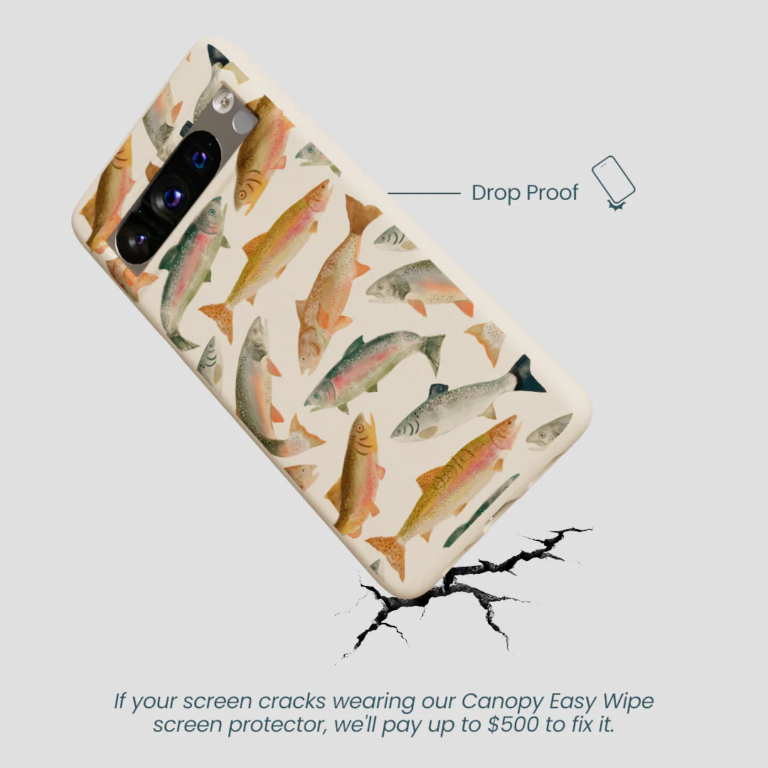 Seashell Rainbow Trout Google Pixel 8 Pro Case - Image 5