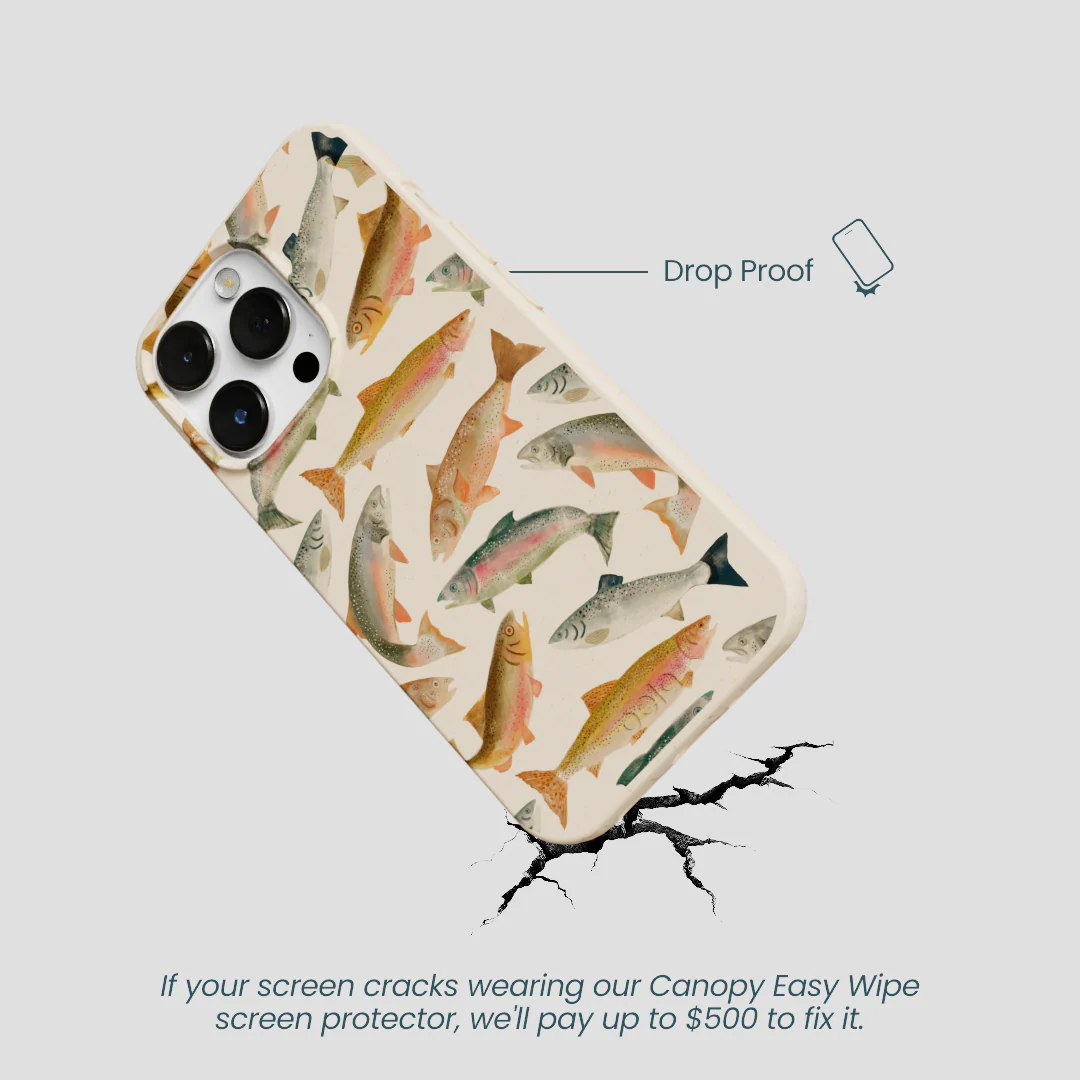 Seashell Rainbow Trout iPhone 13 Pro Case - Image 5