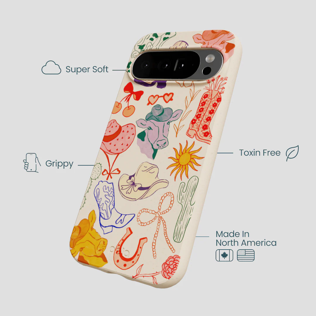 Seashell Retro Rodeo Google Pixel 10 Pro XL Case - Image 4